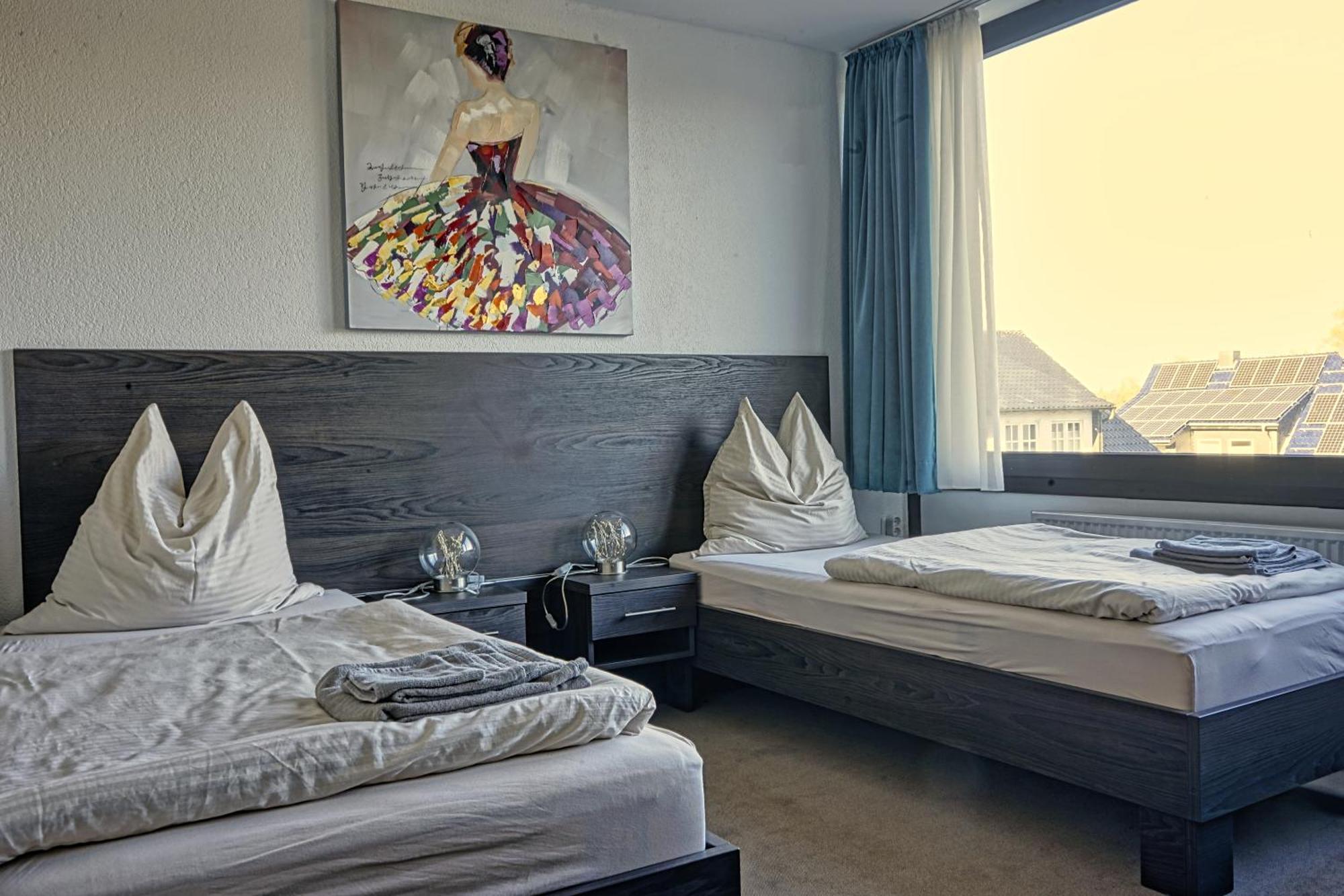 Hotel Hubertushof Lichtenau  ภายนอก รูปภาพ